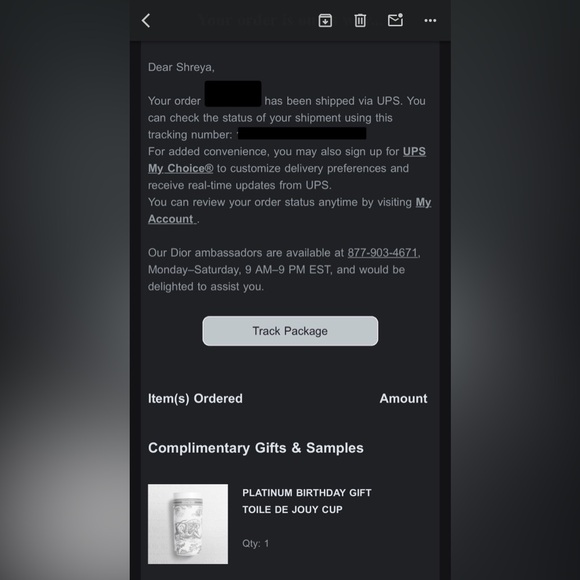 Dior Beauty TOILE DE JOUY CUP - Picture 2 of 8